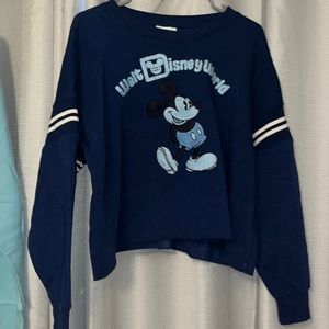 Mickey crop shirt